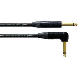 Cordial 11218 jack audio kabel [1x jack zástrčka 6,3 mm (mono) - 1x jack zástrčka 6,3 mm (mono)] 3 m černá PVC plášť