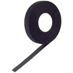 BKL Electronic PRO pásek se suchým zipem, kulaté hlavičky, (d x š) 10 m x 16 mm, černá, 1 ks