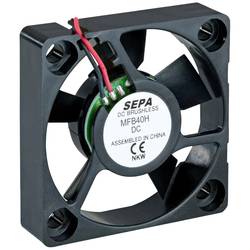 SEPA MFB40H12L-003 axiální ventilátor, 12 V/DC, 7.08 m³/h, (d x š x v) 40 x 40 x 10 mm, 514082104