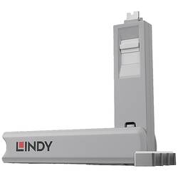 LINDY Zámek k portu USB-C® Kabel-/Adapterset sada 4 ks bílá vč. 1 klíče 40427