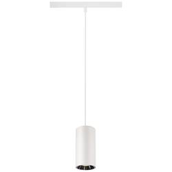 SLV NUMINOS S LED závěsný lustr Sledovat 16 W LED bílá, chrom