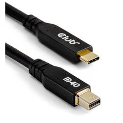 club3D Kabel pro displeje USB-C® 2.00 m černá CAC-1561