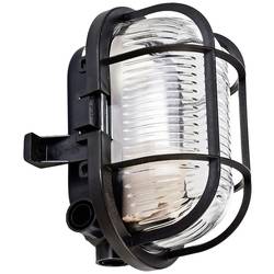Deko Light Syrma Oval Schwarz 401012 venkovní stropní osvětlení, venkovní nástěnné osvětlení černá