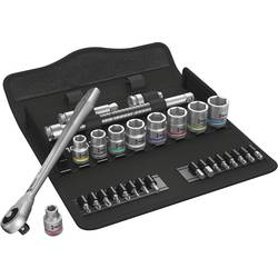 Wera Zyklop Metal 8100 SB 7 sada nástrčných klíčů, metrický, 3/8, 29dílná, 05004047001