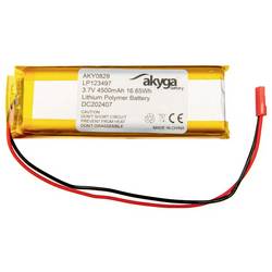 Akyga LP123497 Akupack x Speciální akumulátor Li-Pol 3.7 V 4500 mAh