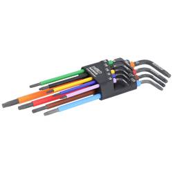 Bahco C1997TORX/9P profil T sada klíčů T 8, T 9, T 10, T 15, T 20, T 25, T 27, T 30, T 40 9dílná
