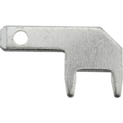 Vogt Verbindungstechnik 378908.68 faston zástrčka Šířka zástrčky: 2.8 mm Tloušťka konektoru: 0.8 mm 90 ° bez izolace kov 100 ks
