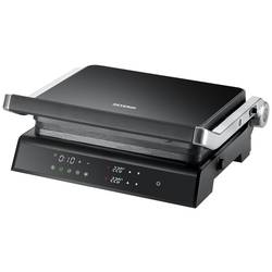 Severin SEVINI Comfort KG2399 kontaktní gril, černá/stříbrná