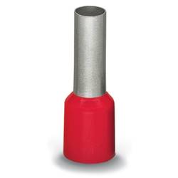 WAGO 216-209 dutinka 10 mm² částečná izolace červená 100 ks