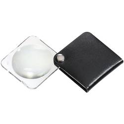 Eschenbach 1752550 lupa s koženým prvkem zvětšení: 3.5 x, Velikost objektivu: (Ø) 50 mm, černá