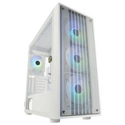 LC Power LC-810W-ON midi tower PC skříň bílá