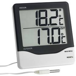 TFA Dostmann kabelový teploměr černobílá 30.1011.K