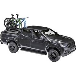Busch 53724 H0 model osobního automobilu Nissan Navara s dvěma Bike