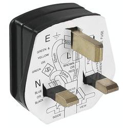 Bachmann 910.176 zástrčka plast 250 V černá IP20