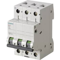 Siemens 5SL63107 LS-SCHALTER 6KA elektrický jistič 3pólový 10 A 400 V
