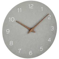 TFA Dostmann 60.3054.10 Quartz nástěnné hodiny 29.7 cm x 45 mm , šedá