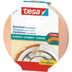 tesa KURVEN 56533-00001-02 krepová lepicí páska béžová (d x š) 25 m x 25 mm 1 ks