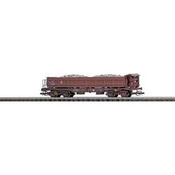 Busch 31424 Oboustranné výklopné vůz FAKks s štěrkovým nabíjením, stárne dB