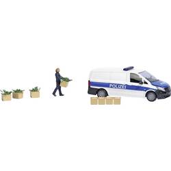Busch H0 Akční Action Set Hanf-Razzia stavebnice