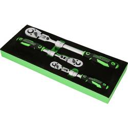 KS Tools 512.0103 COMPETITION Teleskop-Ratschen-Satz,3-tlg sada nástrčných klíčů, 512.0103