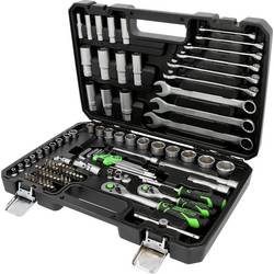 KS Tools 512.0092 COMPETITION 1/4 + 3/8 Steckschlüssel -Satz vložka pro nástrčný klíč, 512.0092