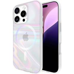 Case-Mate Soap Bubble zadní kryt na mobil Apple iPhone 16 Pro transparentní, třpytivý efekt indukční nabíjení, Kompatibilní s MagSafe CM054414
