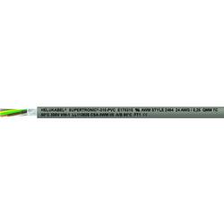 Helukabel 49896-500 kabel pro energetické řetězy S-TRONIC 310-PVC 2 x 0.25 mm² šedá 500 m