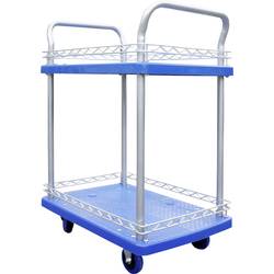 VISO SERVANTE300 servírovací vozík plast Zatížení (max.): 150 kg modrá, stříbrná