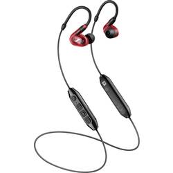 Sennheiser IE 100 PRO WIRELESS RED špuntová sluchátka (In Ear) Bluetooth®, kabelová červená
