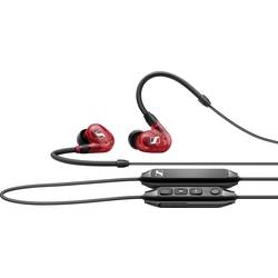 Sennheiser IE 100 PRO WIRELESS RED špuntová sluchátka (In Ear) Bluetooth®, kabelová červená
