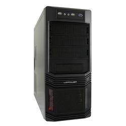 LC Power 925B midi tower PC skříň černá
