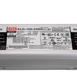 MEAN WELL ELG-100-24DA-3Y napájecí zdroj pro LED, LED driver konstantní napětí, konstantní proud 96 W 4 A 12 - 24 V/DC Dali , montáž na nehořlavém povrchu ,