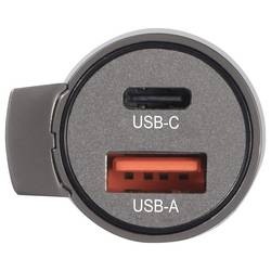 VOLTCRAFT VC-CPS-45W USB nabíječka, 1x USB A , 1x USB-C®, černá