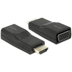 Delock 65655 HDMI / VGA adaptér [1x HDMI zástrčka - 1x D-SUB zásuvka 15pólová] černá