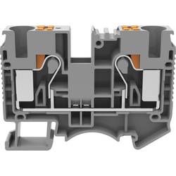 Degson DS10-01P-11-00-A(H) průchodková svorka pružinové připojení šedá 1 ks