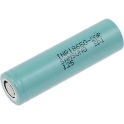 Samsung INR18650-20R speciální akumulátor 18650 Flat-Top , odolné vůči vysokým proudům, odolné vůči vysokým teplotám Li-Ion 3.6 V 2000 mAh
