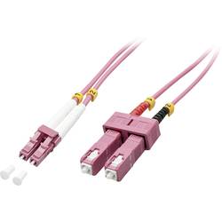 LINDY 46360 optické vlákno optické vlákno kabel Multimode OM4 1.00 m
