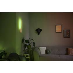 Philips Hue LED nástěnný reflektor 871951434344300 Hue White & Col. Amb. Liane Wandleuchte weiß 900lm pevně vestavěné LED 12.2 W