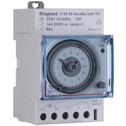 Legrand 412823 časovač na DIN lištu, 412823, analogový, 4000 W