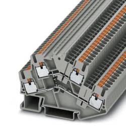 Phoenix Contact 3210295 řadová svorka pro konstrukční prvky 5.2 mm rychlé připojení šedá 50 ks