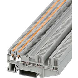 Phoenix Contact 3212390 řadová svorka průchodky 3.5 mm rychlé připojení šedá 50 ks