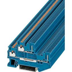 Phoenix Contact 3212442 dvojitá svorka 3.5 mm rychlé připojení modrá 50 ks