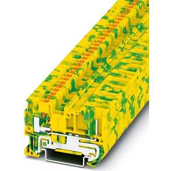 Phoenix Contact 3211942 svorka ochranného vodiče 6.2 mm Push-Lock pružinová přípojka zelená, žlutá 50 ks