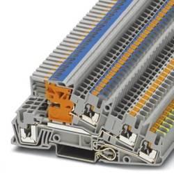 Phoenix Contact 3213941 instalační svorka ochranného vodiče 5.2 mm Push-Lock pružinová přípojka šedá 50 ks