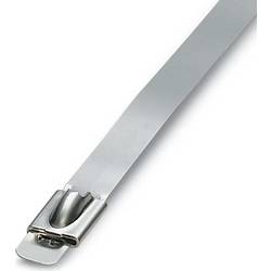 Phoenix Contact 3240823, WT-STEEL SH 4,6X360, stahovací pásky, 4.60 mm, 360 mm, nerezová ocel, s kuličkovým uzávěrem, 100 ks