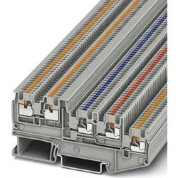 Phoenix Contact 3244452 svorka pro iniciační prvky a aktory 3.5 mm Push-Lock pružinová přípojka šedá 50 ks