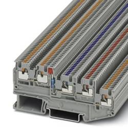 Phoenix Contact 3244517 svorka pro iniciační prvky a aktory 3.5 mm Push-Lock pružinová přípojka šedá 50 ks