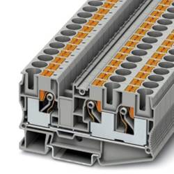 Phoenix Contact 3208746 průchodková svorka 10.2 mm rychlé připojení šedá 50 ks