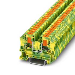 Phoenix Contact PTV 6-PE 1116736 svorka ochranného vodiče Pólů: 2 0.5 mm² 10 mm² zelenožlutá 50 ks