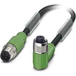 Phoenix Contact SAC-4P-M12MS/ 1,5-PUR/M12FR SH připojovací kabel pro senzory - aktory, 1500981, piny: 4, 1.50 m, 1 ks